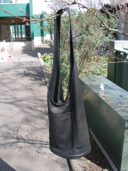 black sleaze bag $135